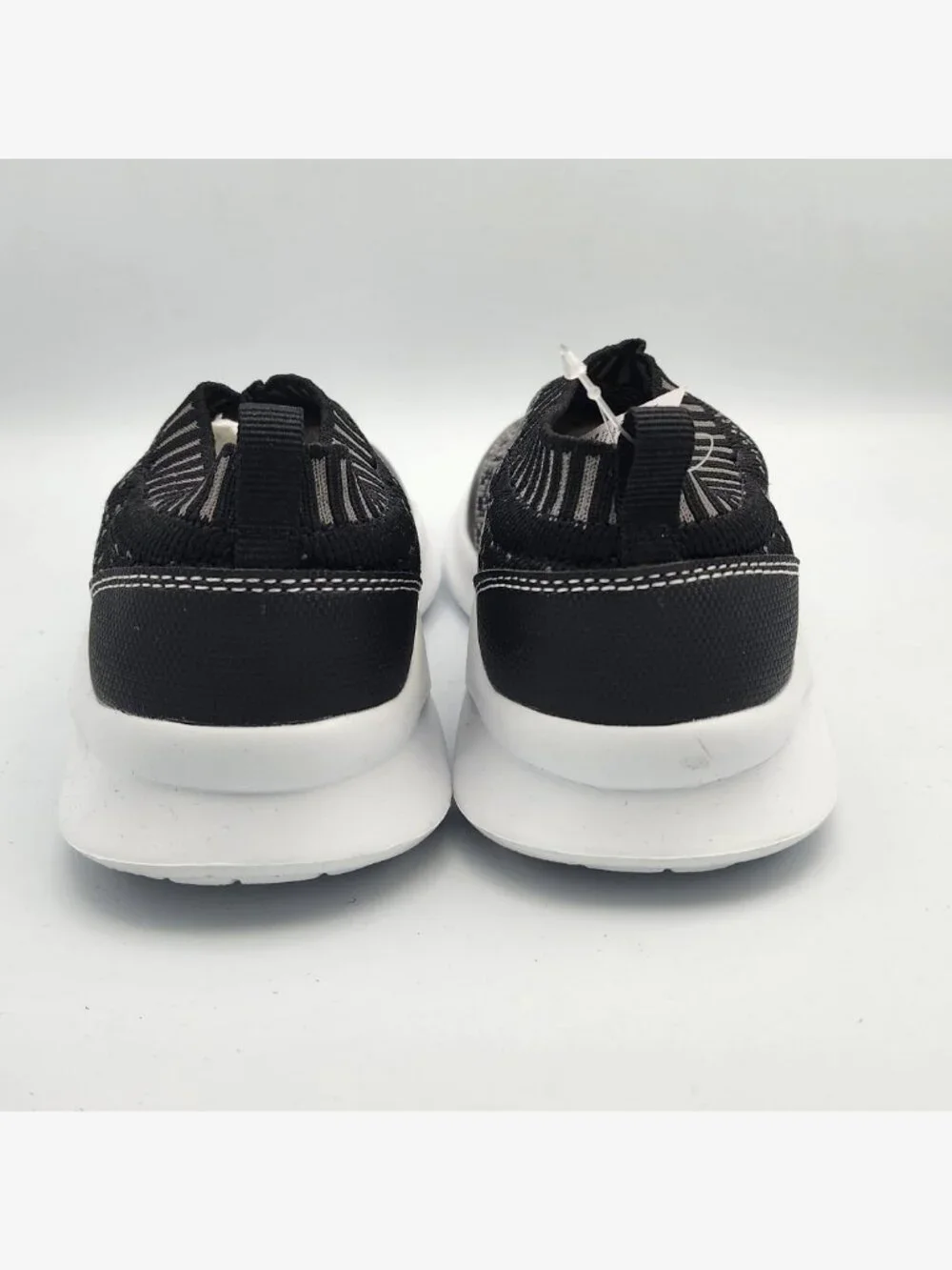 Black\Grey and White Slip-On Sneakers | Kid's 11 NWT